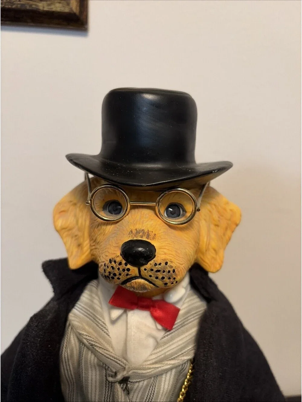 Vintage 1994 Heritage Mint Pet Personalities Henry the Country Squire Dog